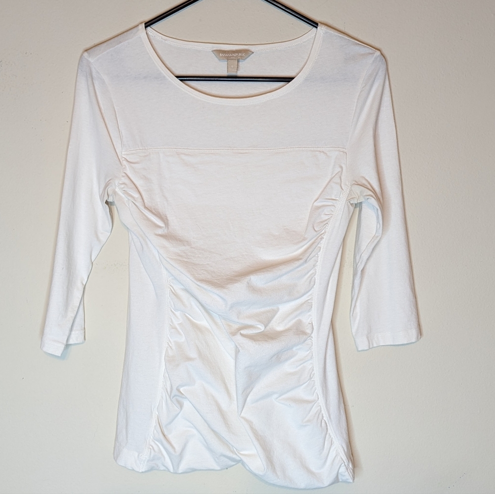 Banana Republic 3 quarter sleeve shirt
